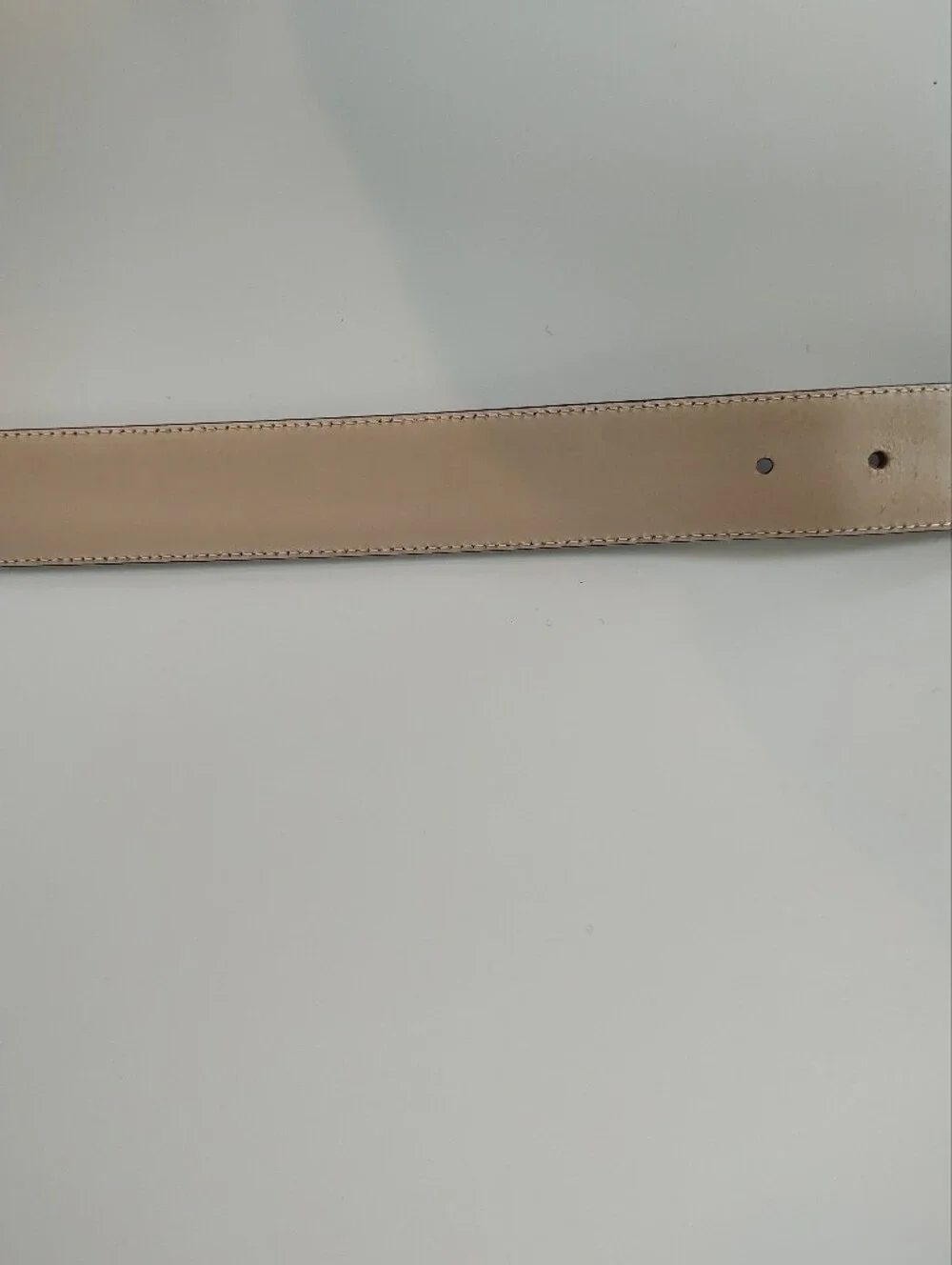 Brooks Brothers Men's Dress Belt Genuine Leather Silver Buckle Brown 40